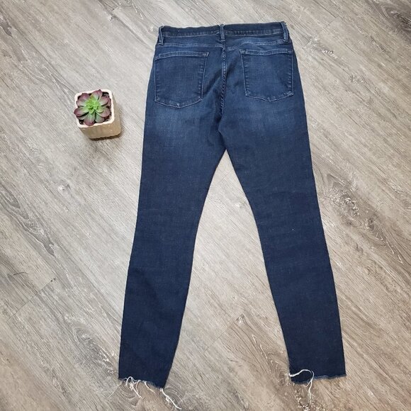 Frame Denim La Skinny de Jeanne Sz 30 Galvin Jeans - Picture 3 of 8